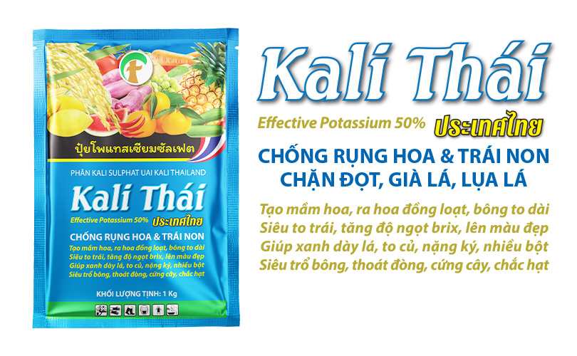 PHÂN BÓN HỮU CƠ KALI THÁI