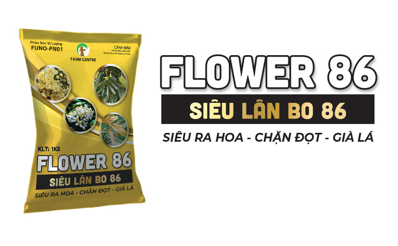 PHÂN BÓN VI LƯỢNG FLOWER 86