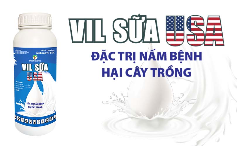 THUỐC TRỪ BỆNH VIL SỮA USA