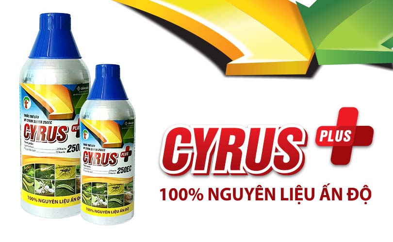 THUỐC TRỪ SÂU CYRUS PLUS