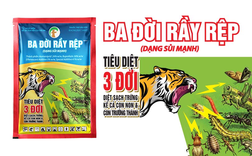 THUỐC TRỪ SÂU RẦY BA ĐỜI RẦY RỆP