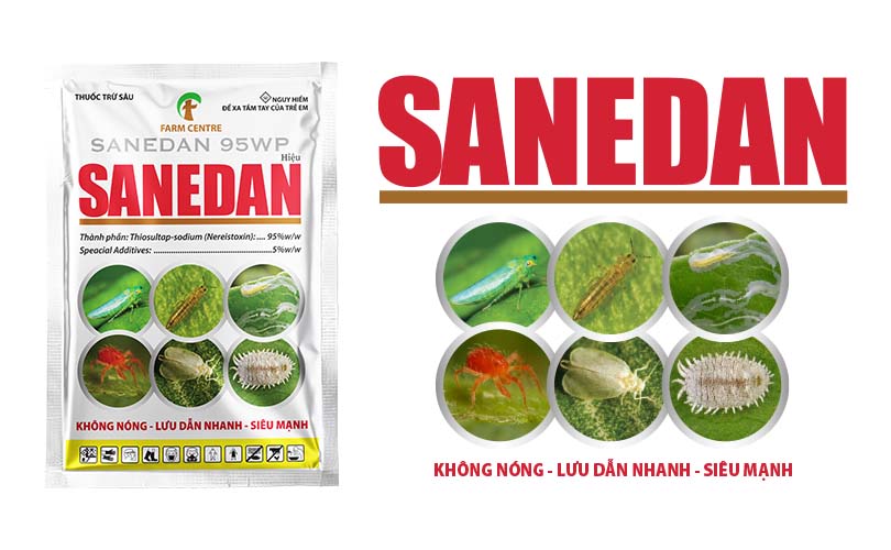 THUỐC TRỪ SÂU RẦY SANEDAN 95WP