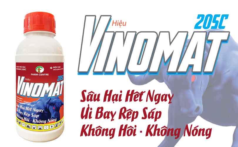 THUỐC TRỪ SÂU RẦY VINOMAT 20SC